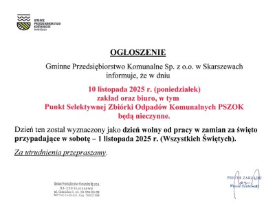 Ogłoszenie